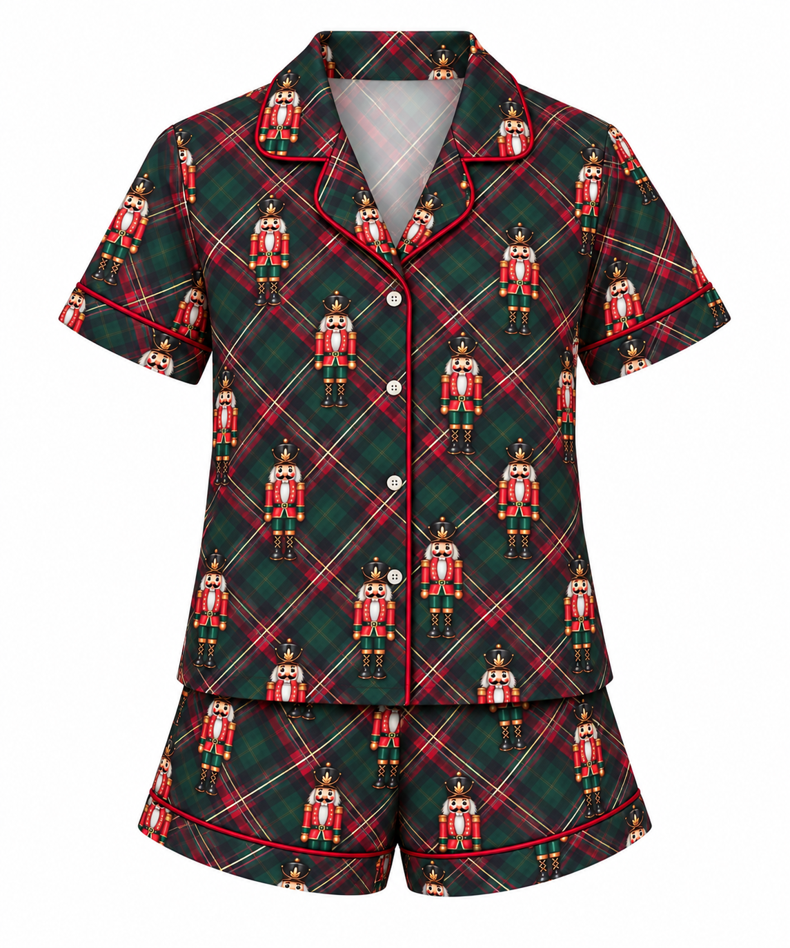 PRE VENTA CASCANUECES PIJAMA CORTA MUJER