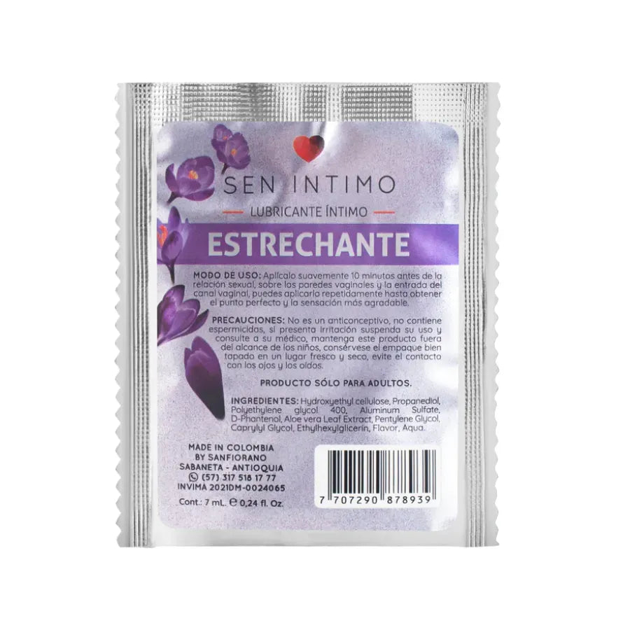 LUBRICANTE ESTRECHANTE SACHET