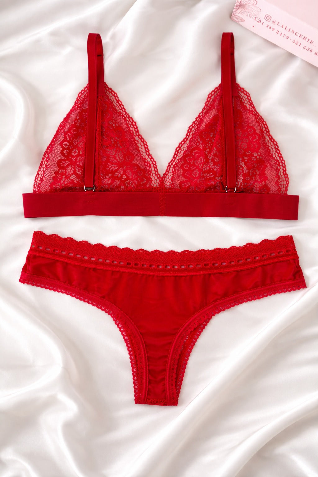 CONJUNTO AMÉLIE ROJO