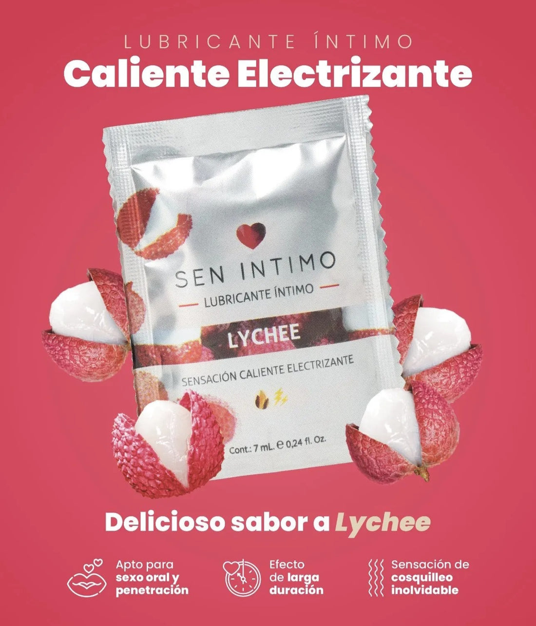 LUBRICANTE LYCHE SACHET