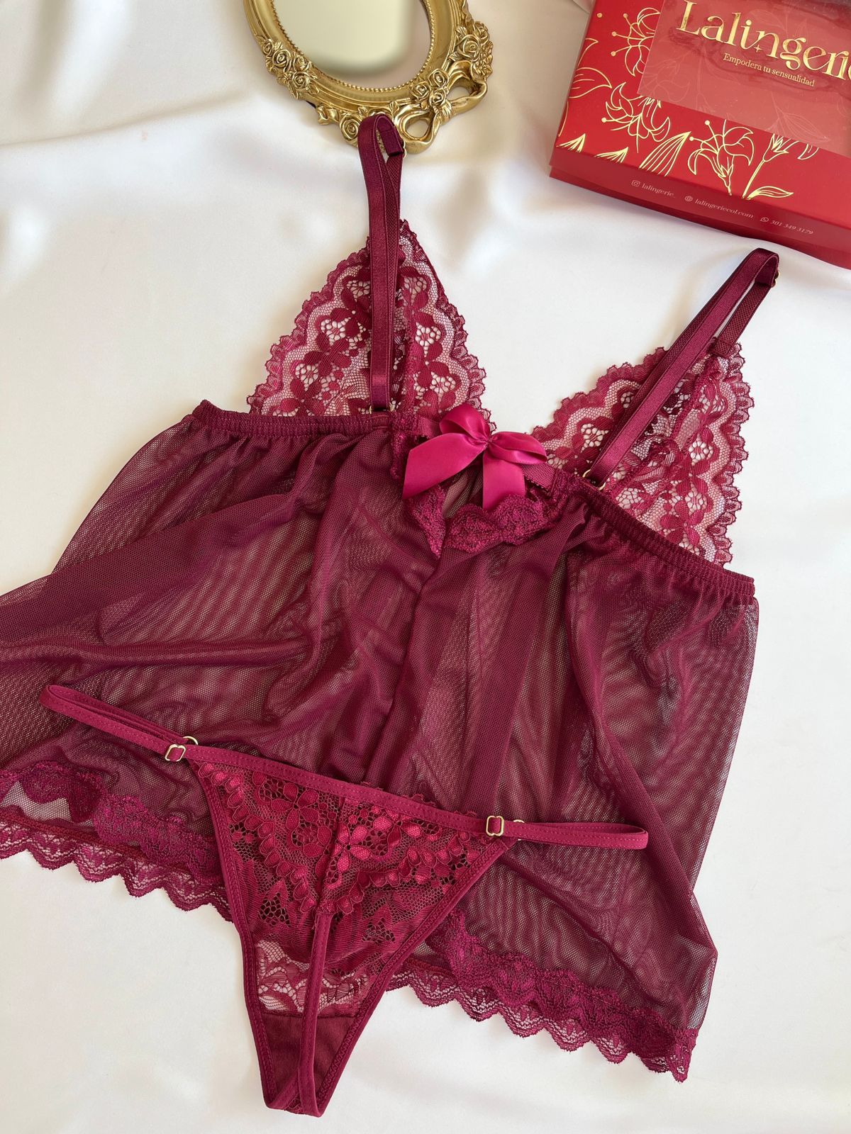 BABYDOLL SCARLETT VINO