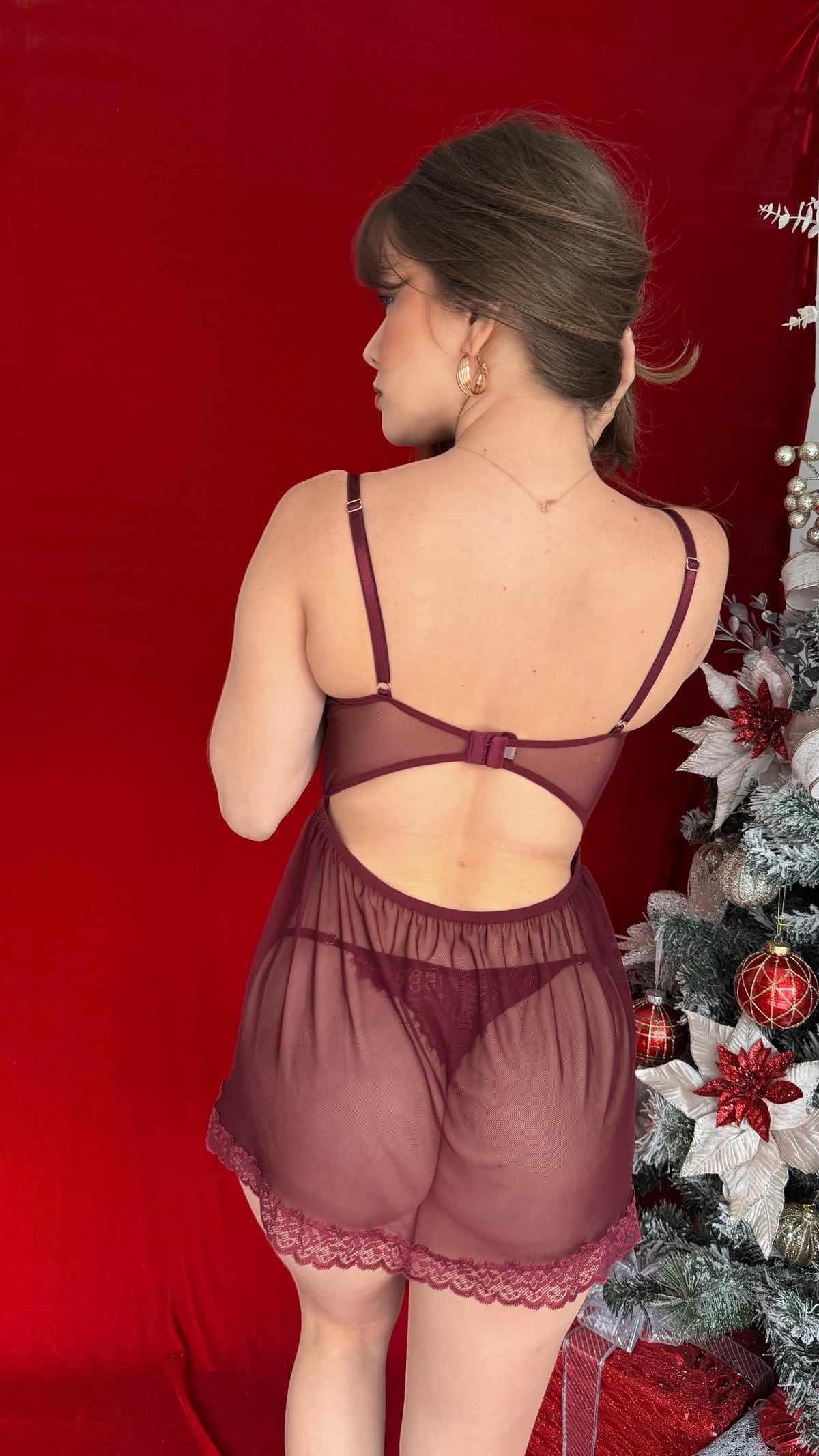 BABYDOLL ELOISA VINO