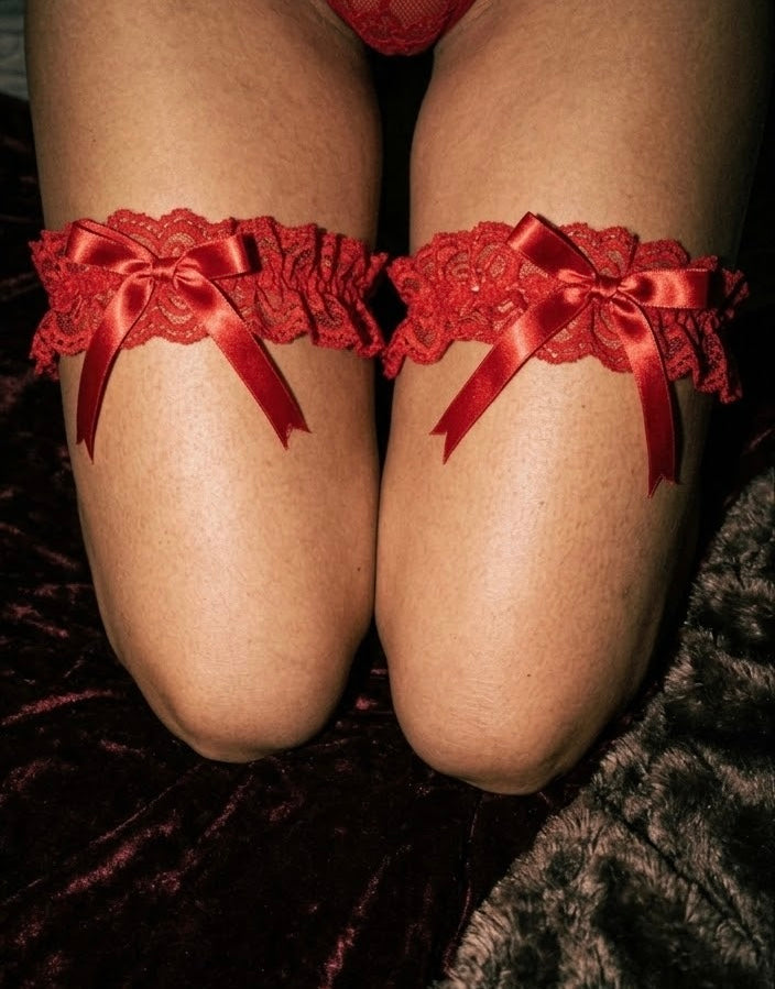 LIGA Y PANTY ARI ROJO