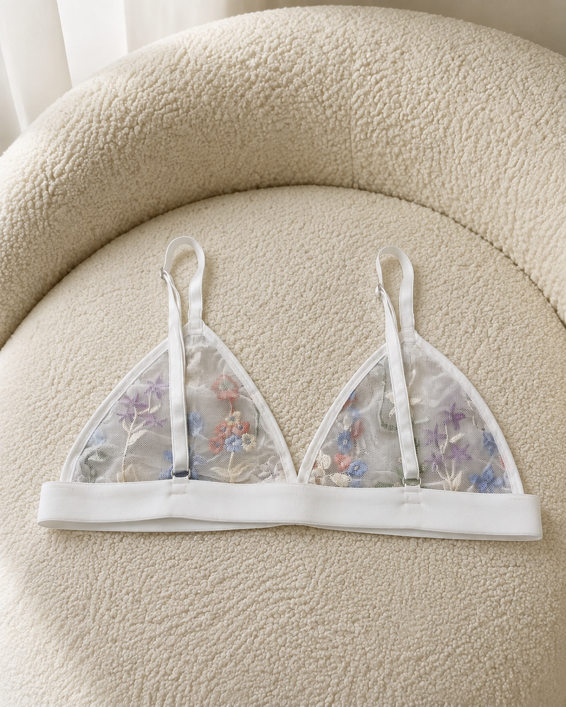 BRA FLORA BLANCO