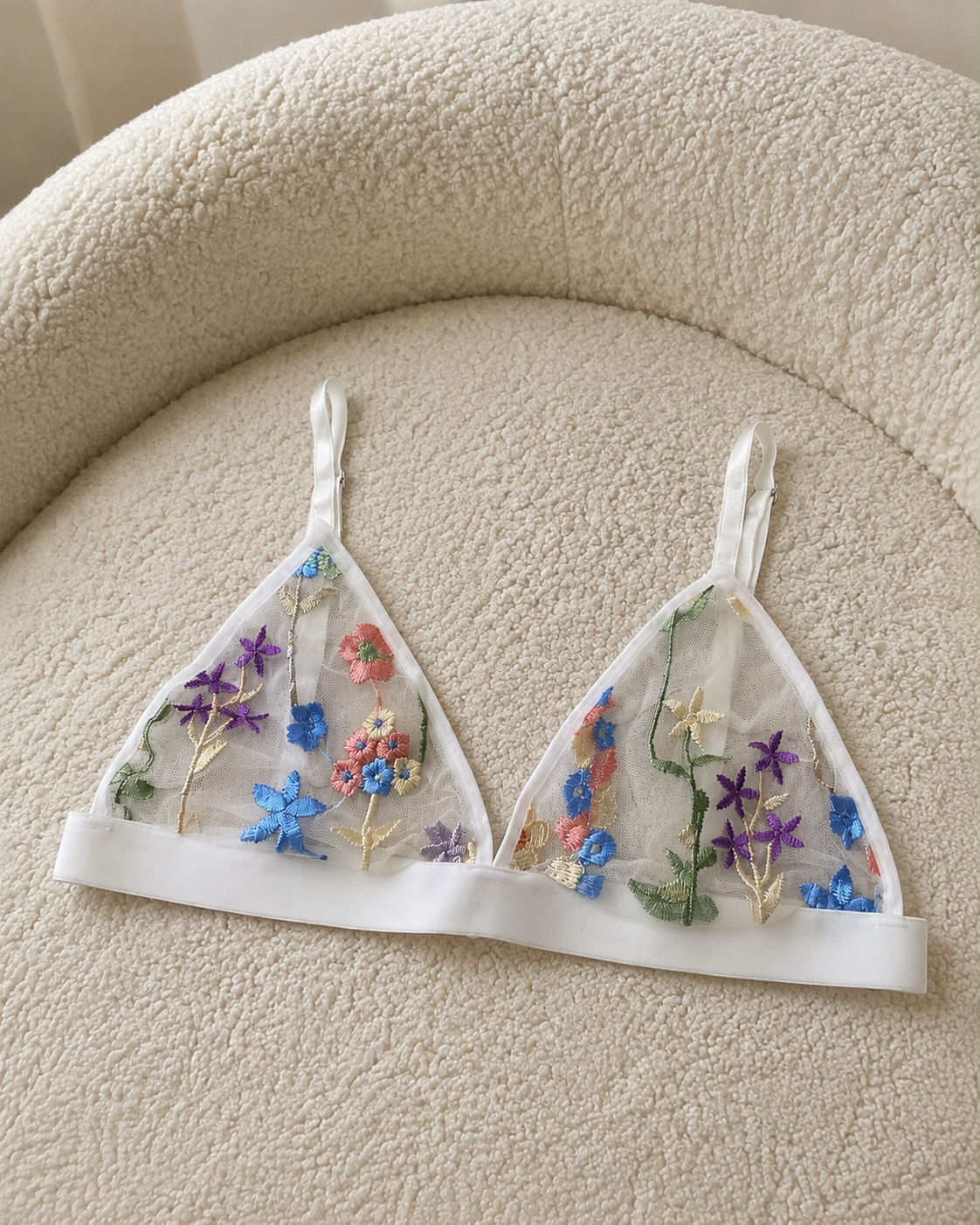 BRA FLORA BLANCO