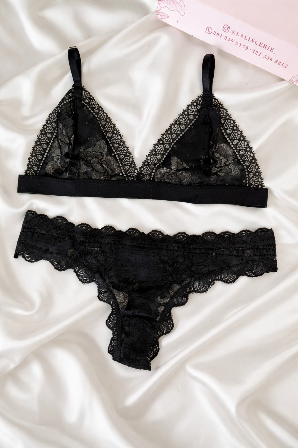 CONJUNTO AMÉLIE NEGRO