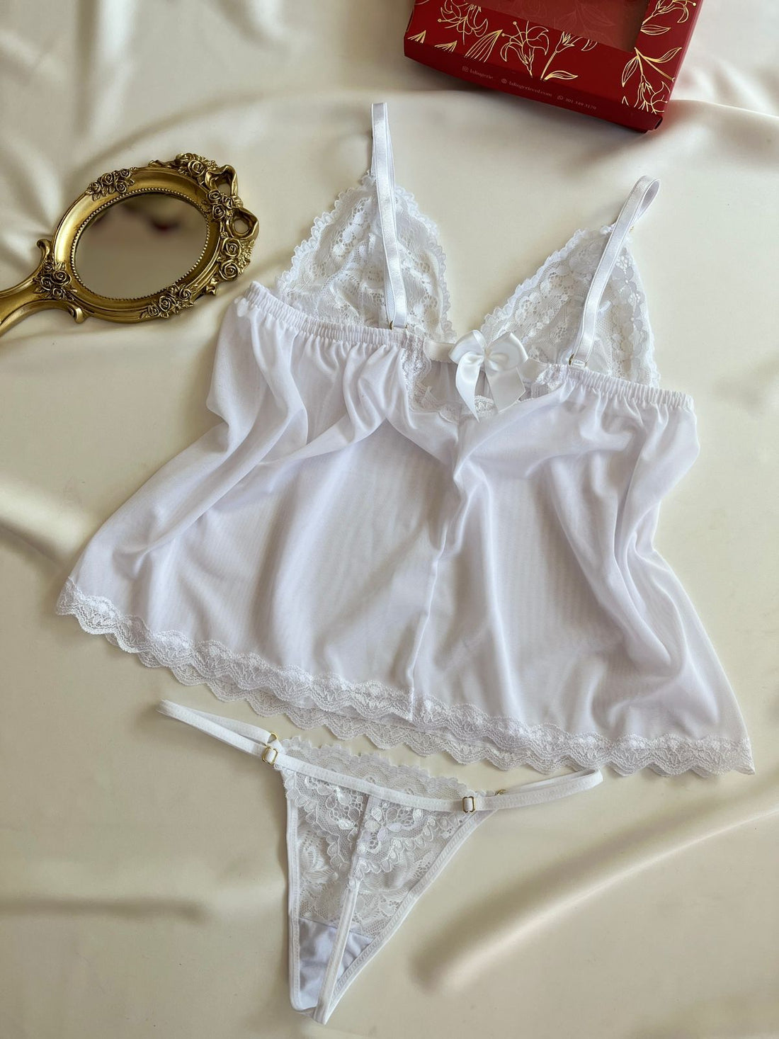 BABYDOLL SCARLETT BLANCO