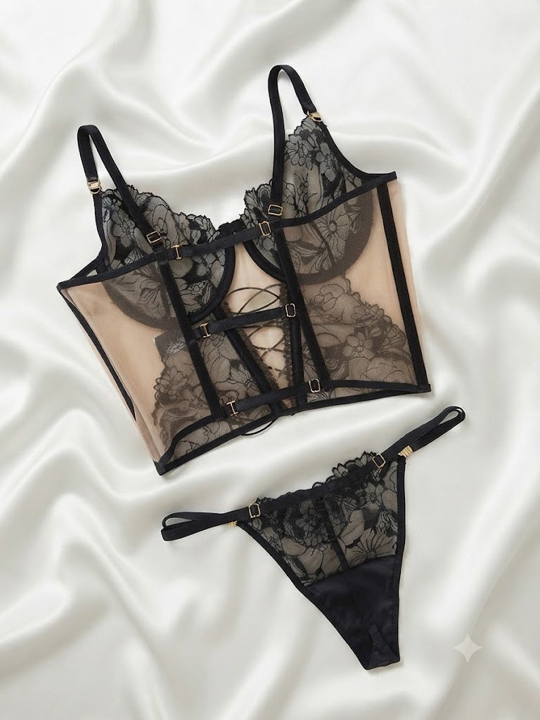 CONJUNTO NATASHA NEGRO