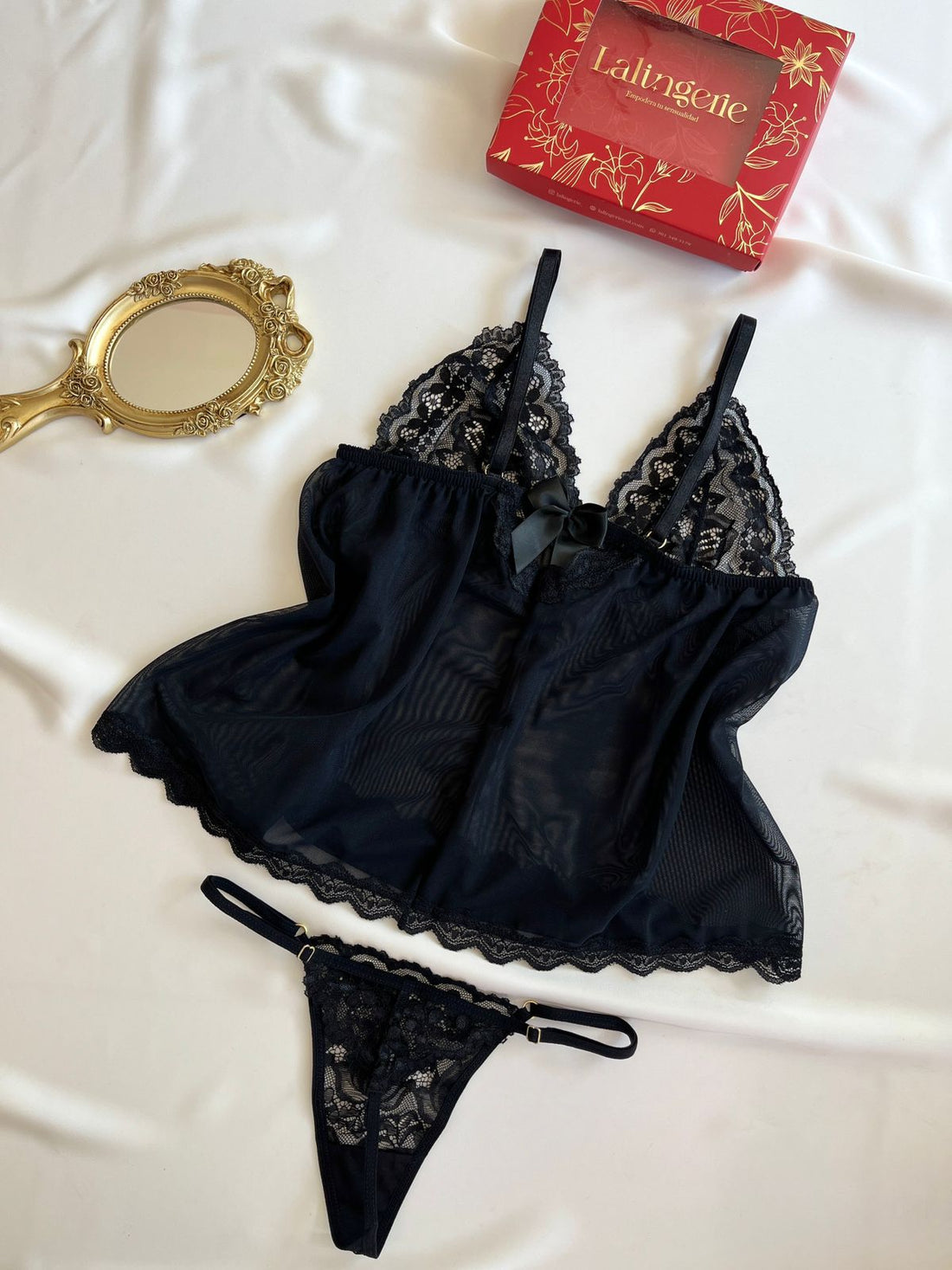 BABYDOLL SCARLETT NEGRO