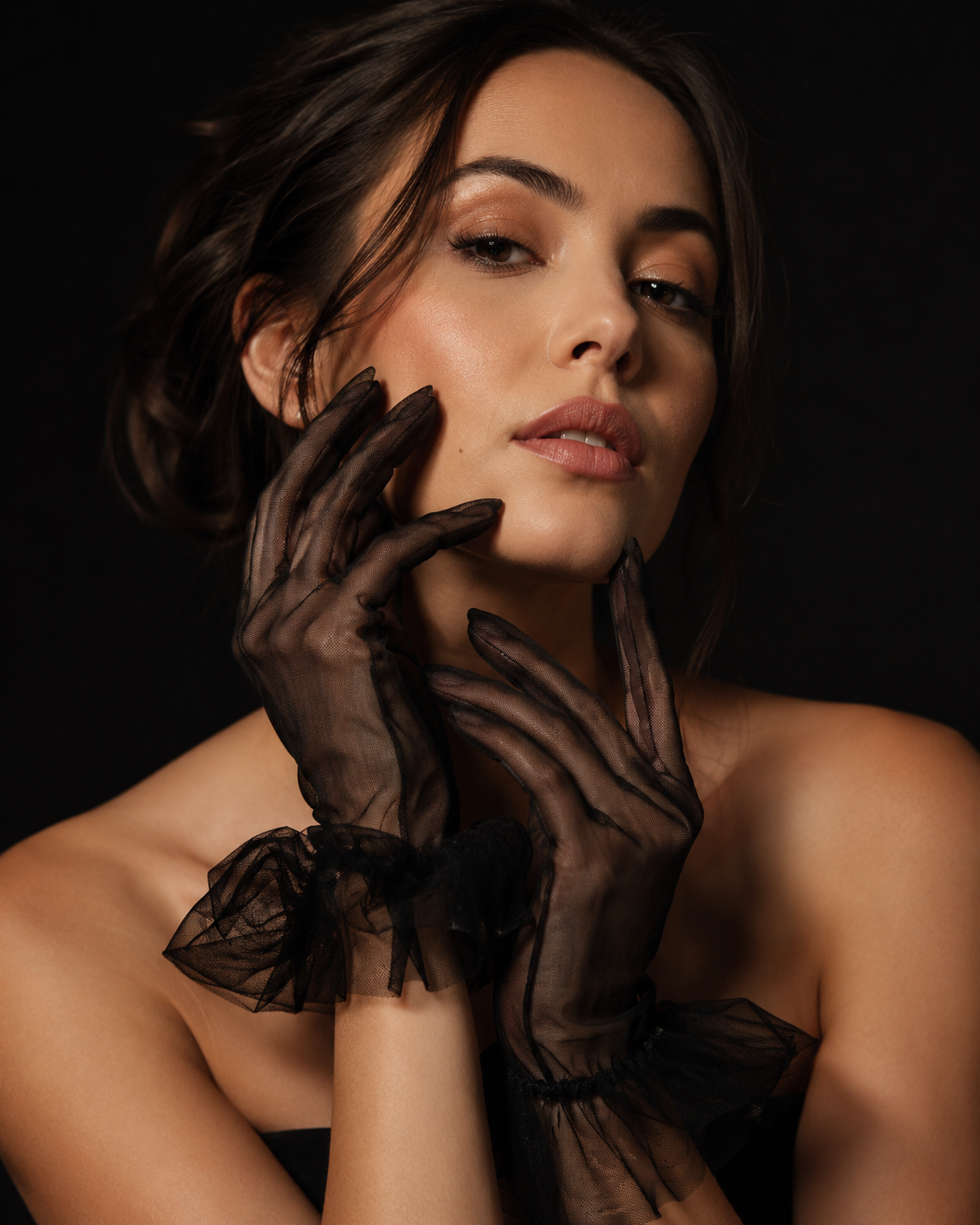 GUANTES CORTOS VALENTINO