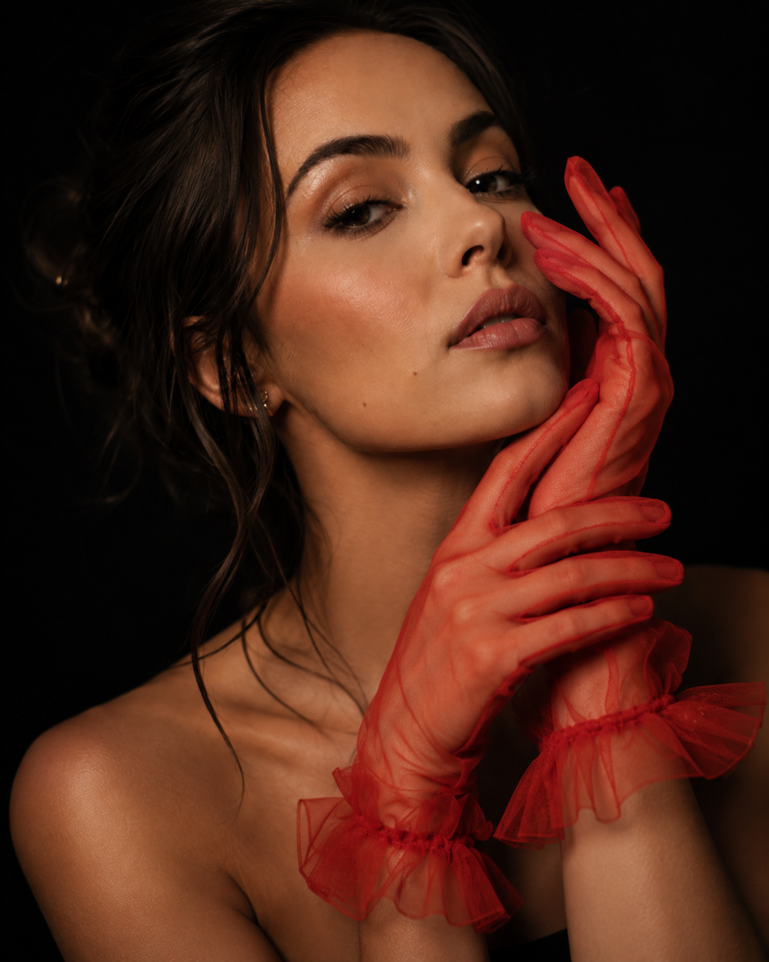GUANTES CORTOS VALENTINO