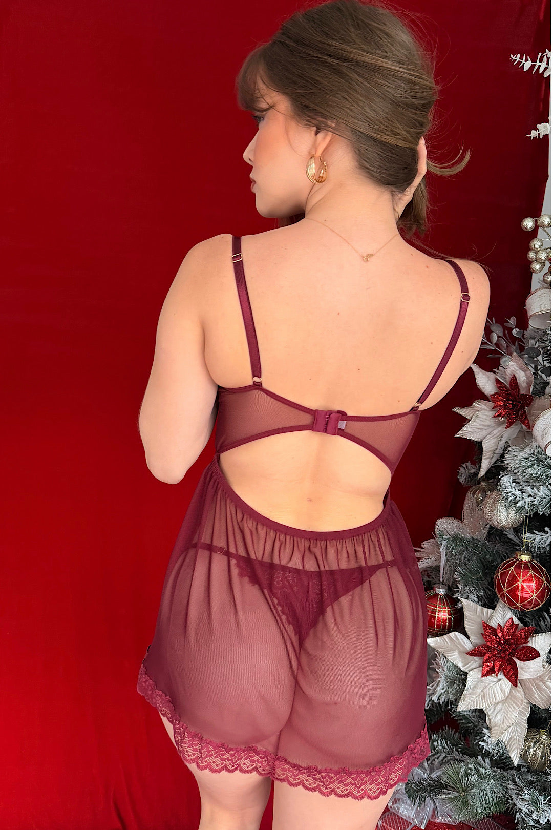 BABYDOLL ELOISA VINO