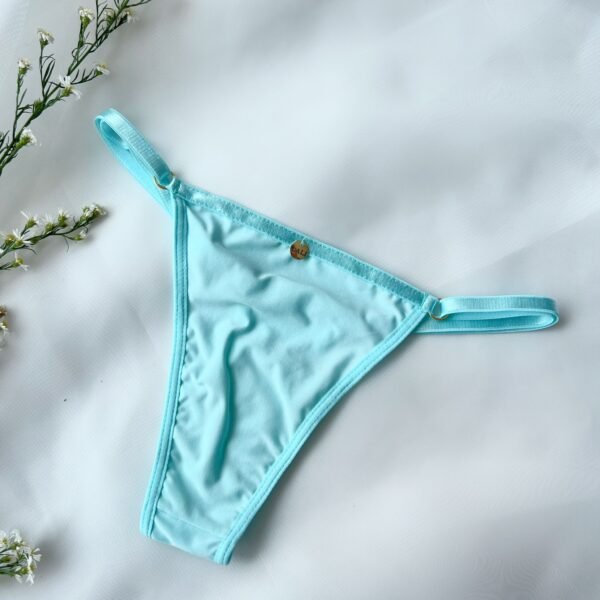 HILO LYCRA CELESTE